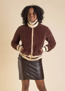 1970s Squire of California Zip Up Track Jacket Size S/M
