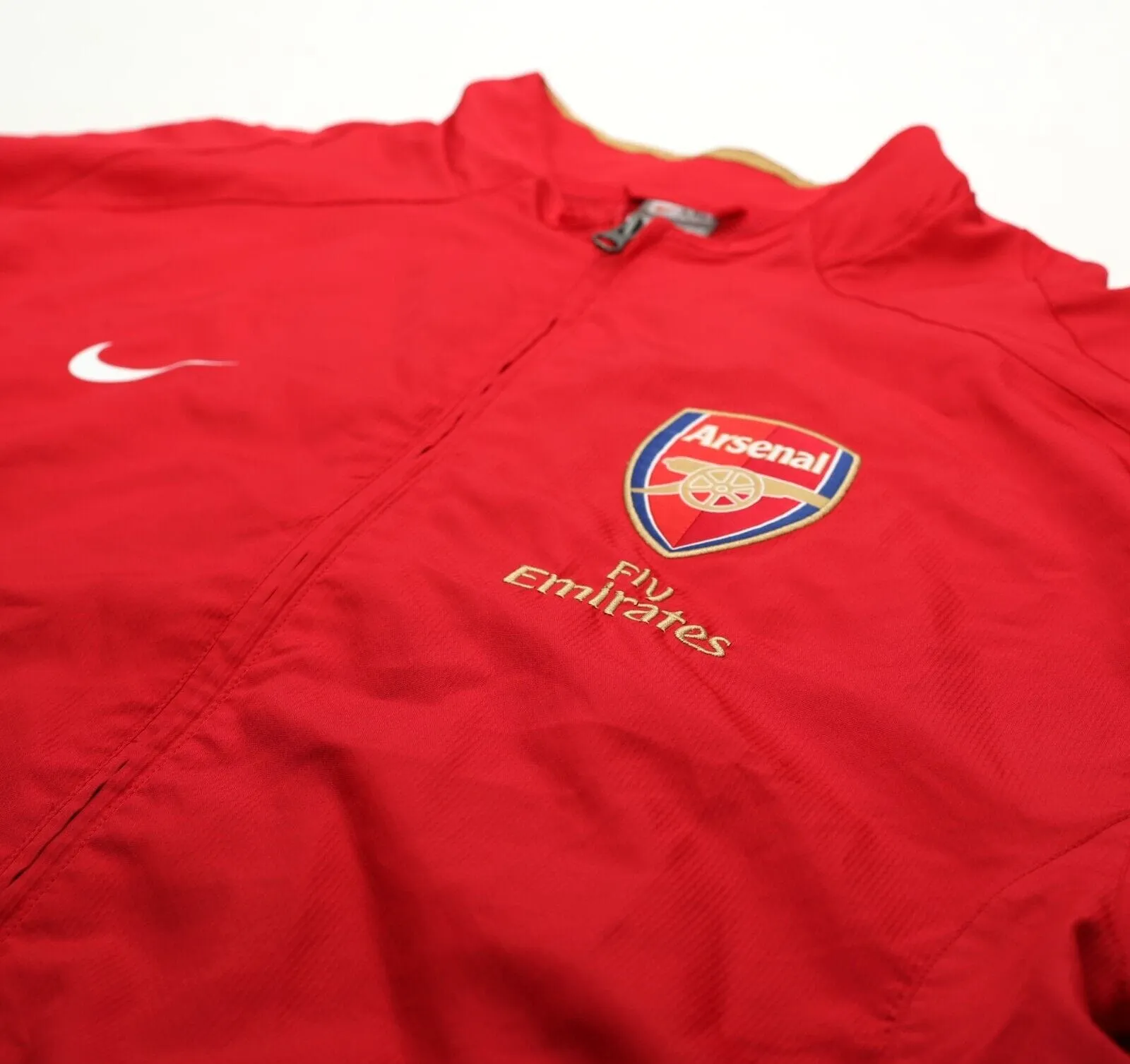 2008/09 Arsenal Vintage Nike Football Track Top Jacket (XXL)