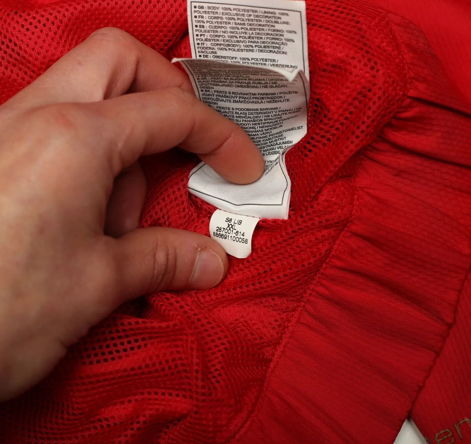 2008/09 Arsenal Vintage Nike Football Track Top Jacket (XXL)