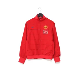 2008/09 Manchester United Vintage Nike Football Track Top Jacket (S)