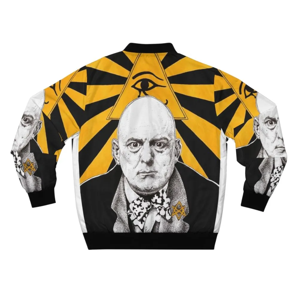 Aleister Crowley Inspired Bomber Jacket