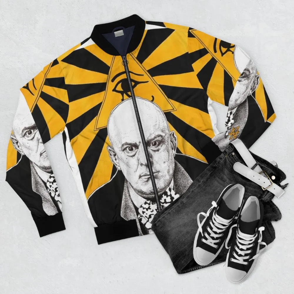 Aleister Crowley Inspired Bomber Jacket