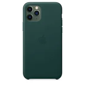Apple Leather Case (for iPhone 11 Pro) - Forest Green