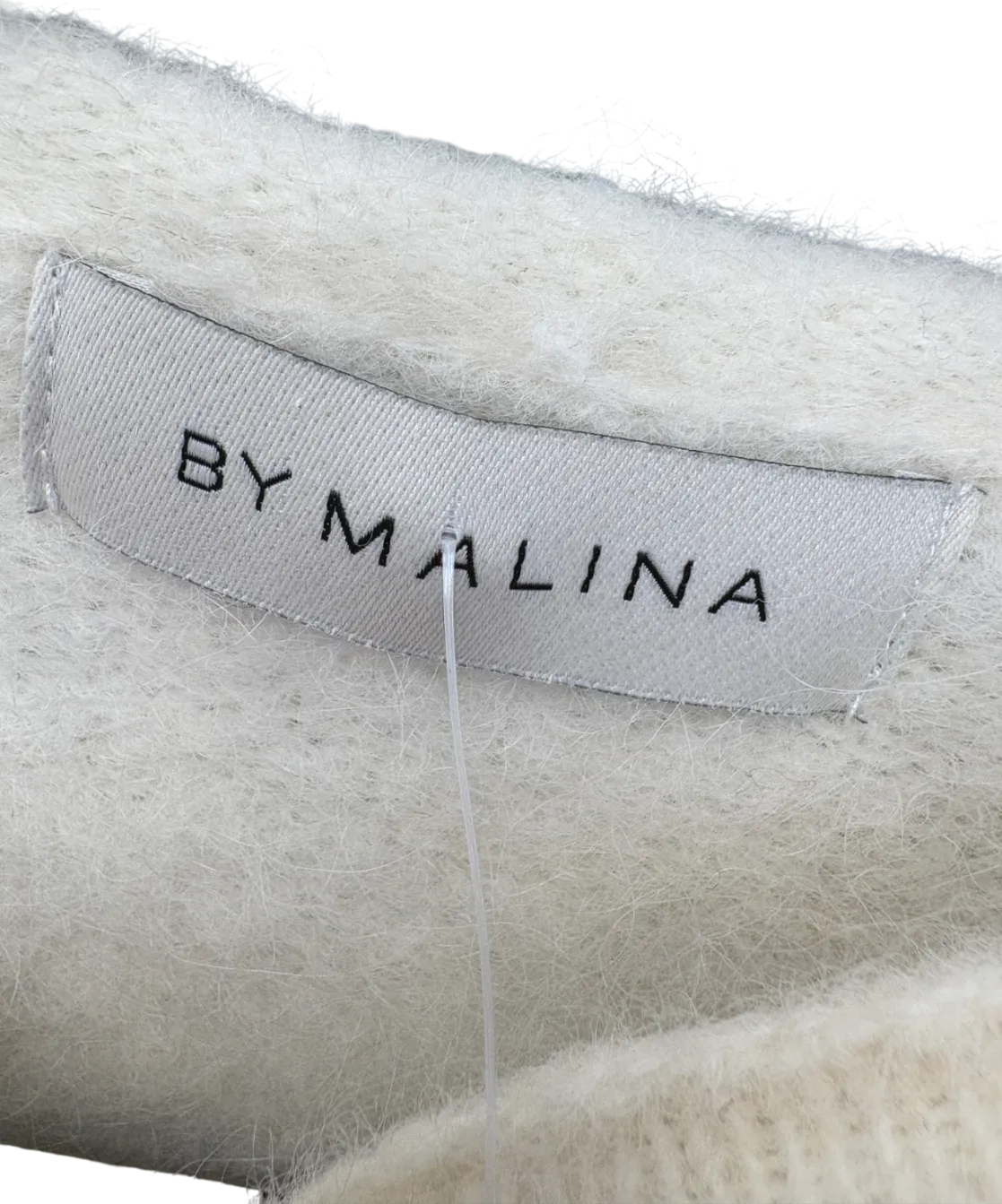 By Malina Cream Wool Sweater Dress UK S