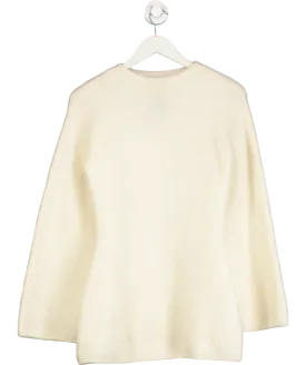 By Malina Cream Wool Sweater Dress UK S