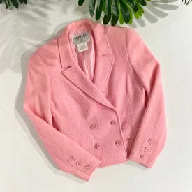 Chanel 1997 Spring Pink Skirt Suit