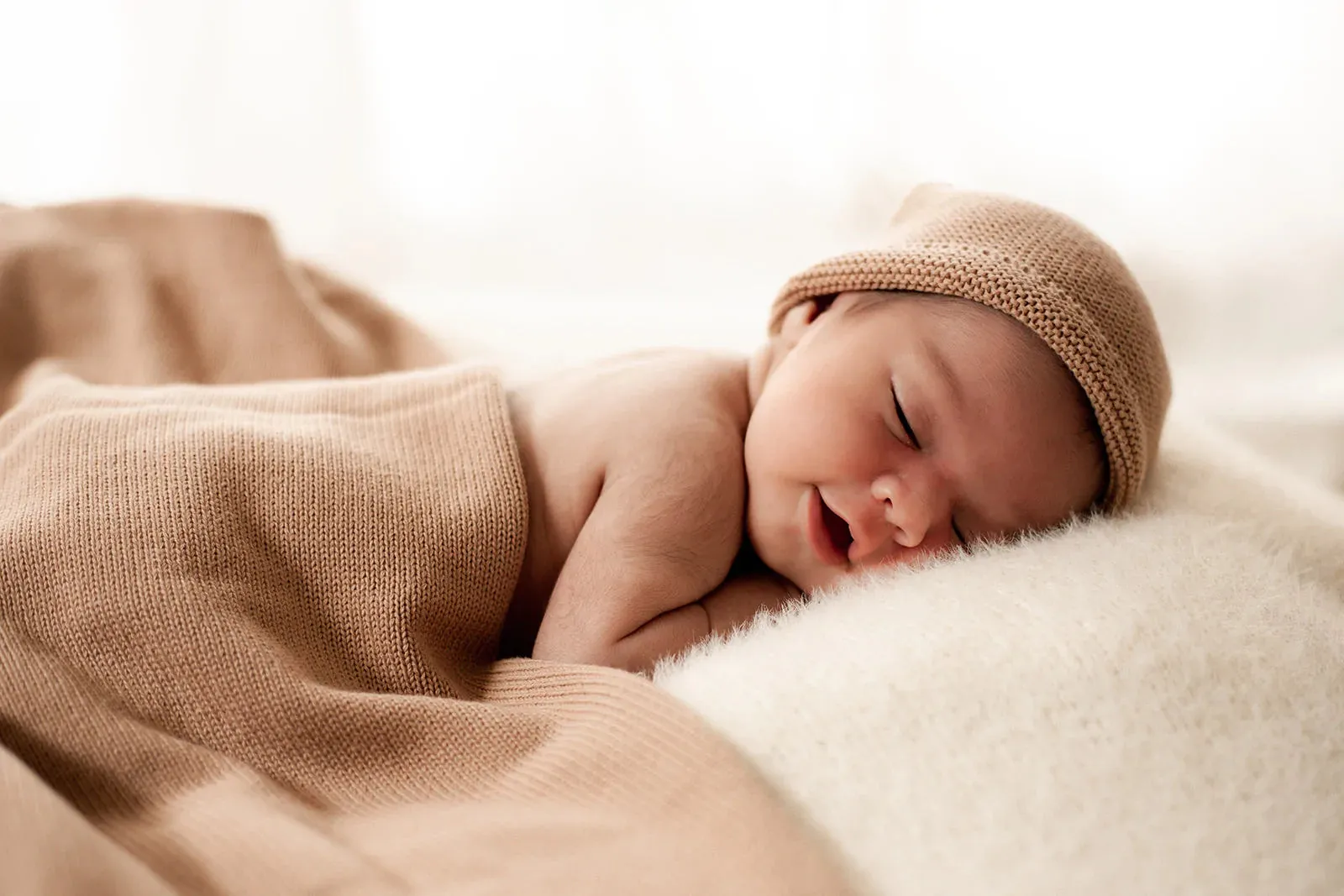 Classic Knit Hat - Hazelnut