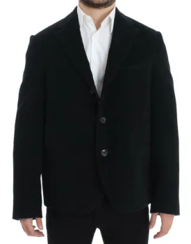 Dolce & Gabbana Elegant Black Martini Blazer Jacket