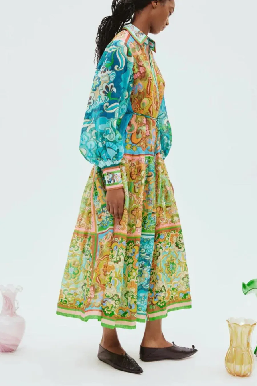 Dreamer Shirt Dress Multi
