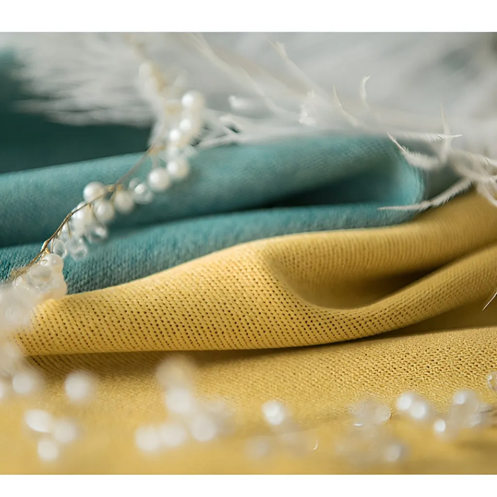 Elisa Color Blocking Thermal Blackout Custom Curtain