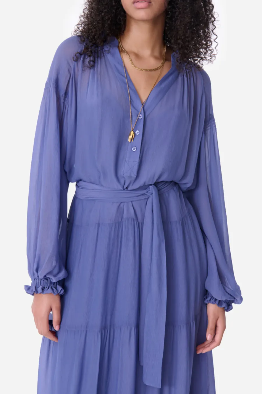 Esthee Dress Hydrangea