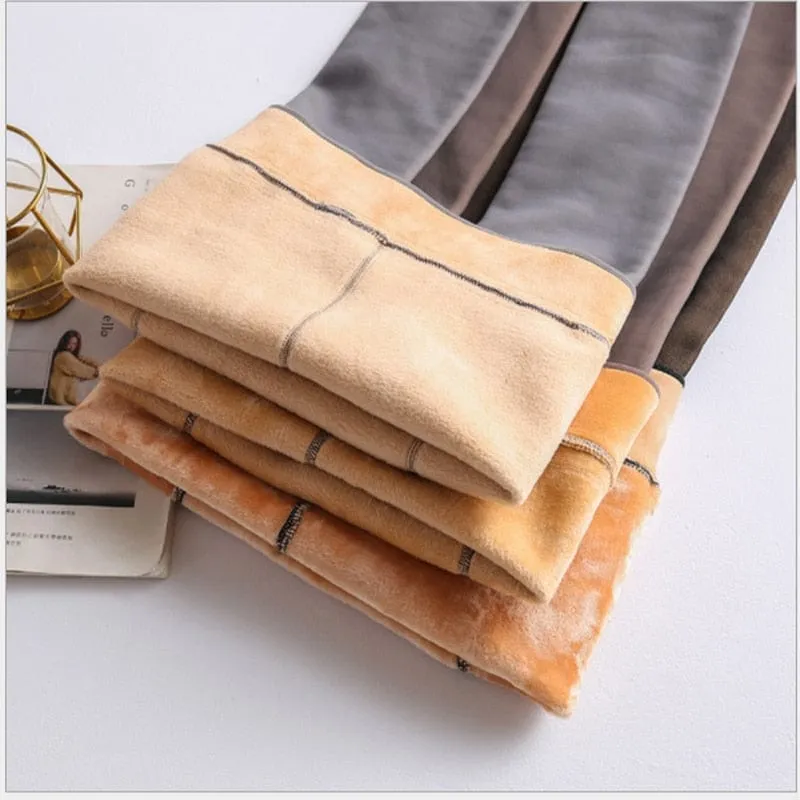 Exclusive Velvet Cashmere Skin Leggings