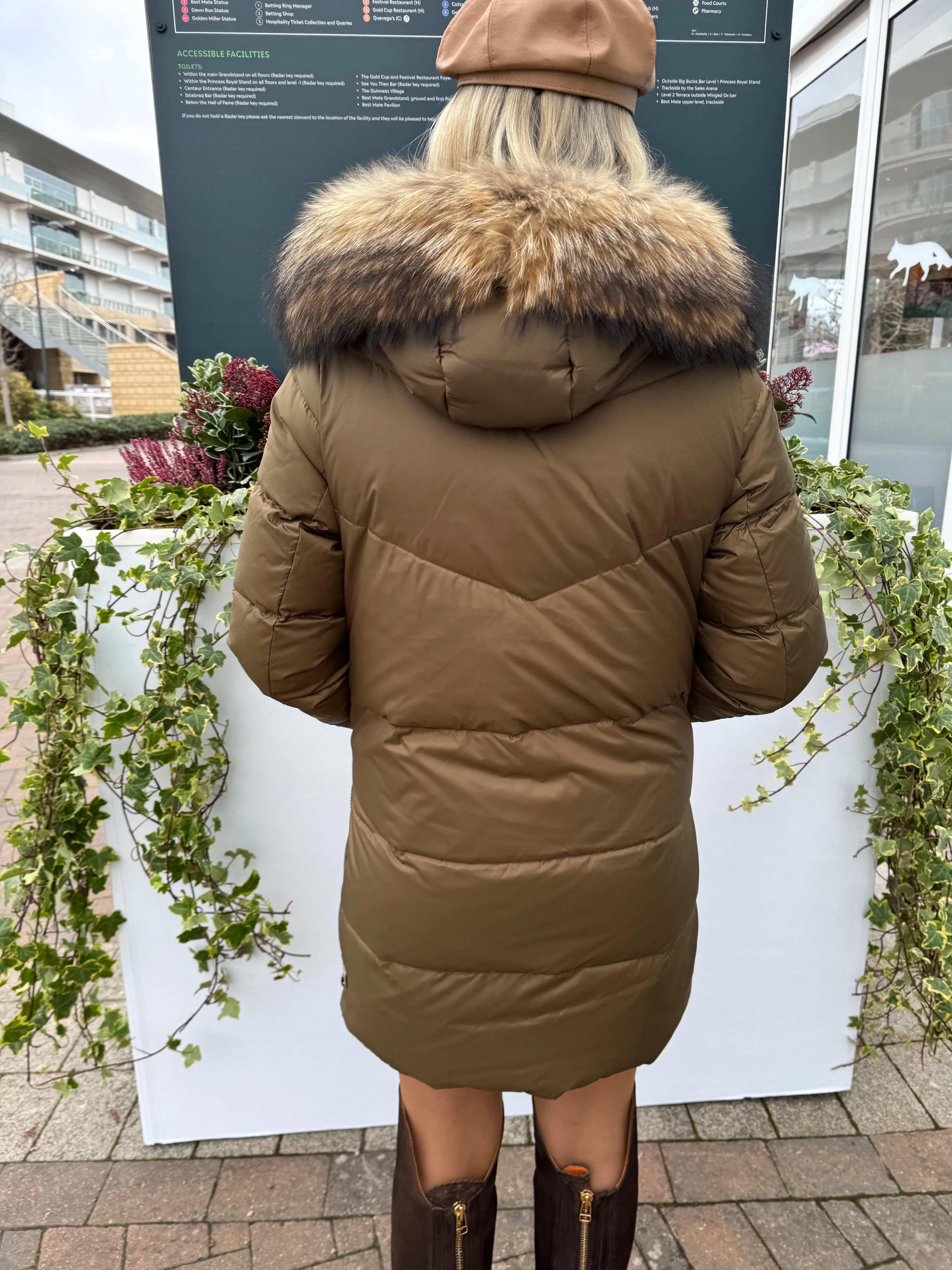 Feather Down Padded Coat