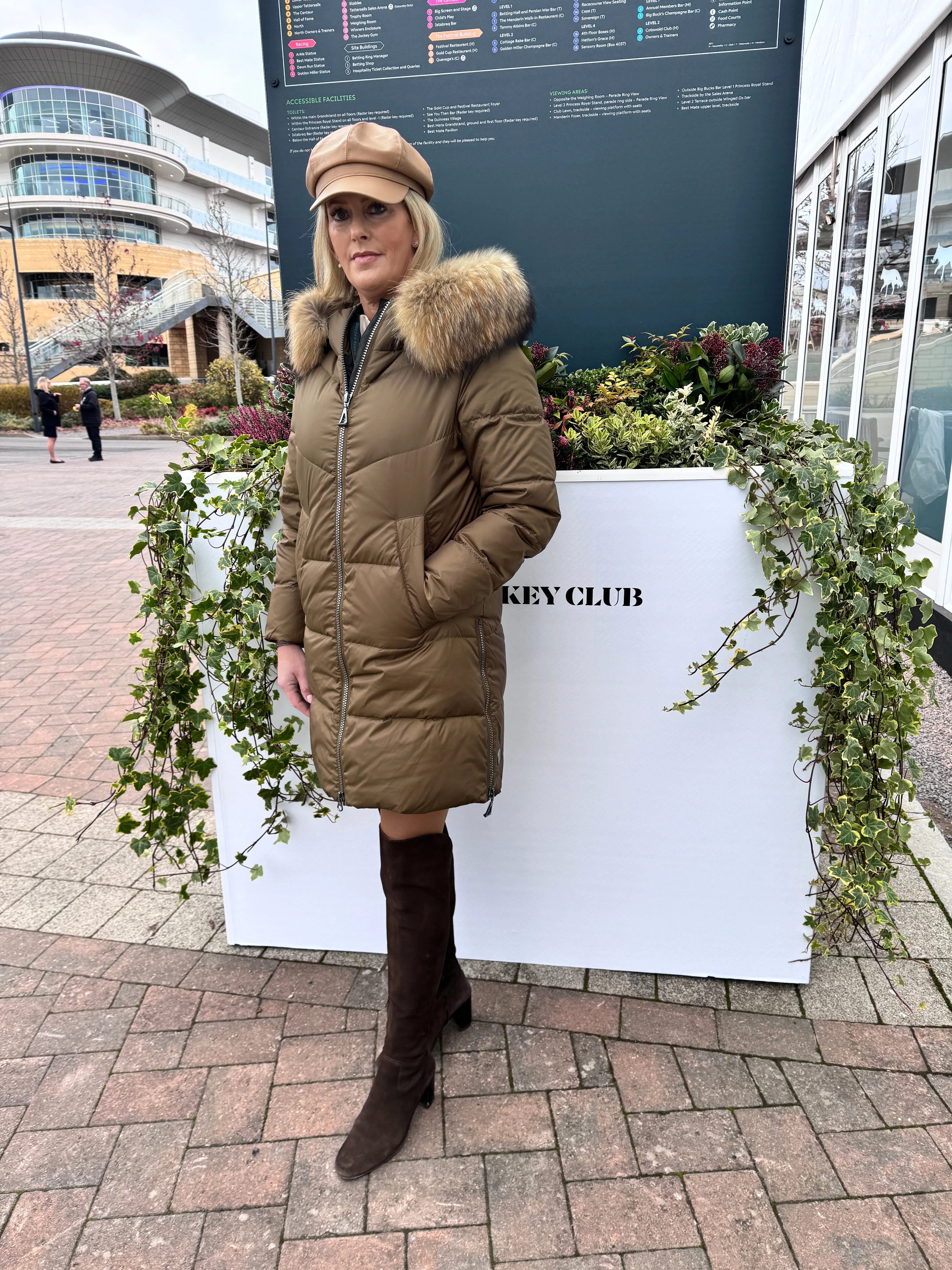 Feather Down Padded Coat
