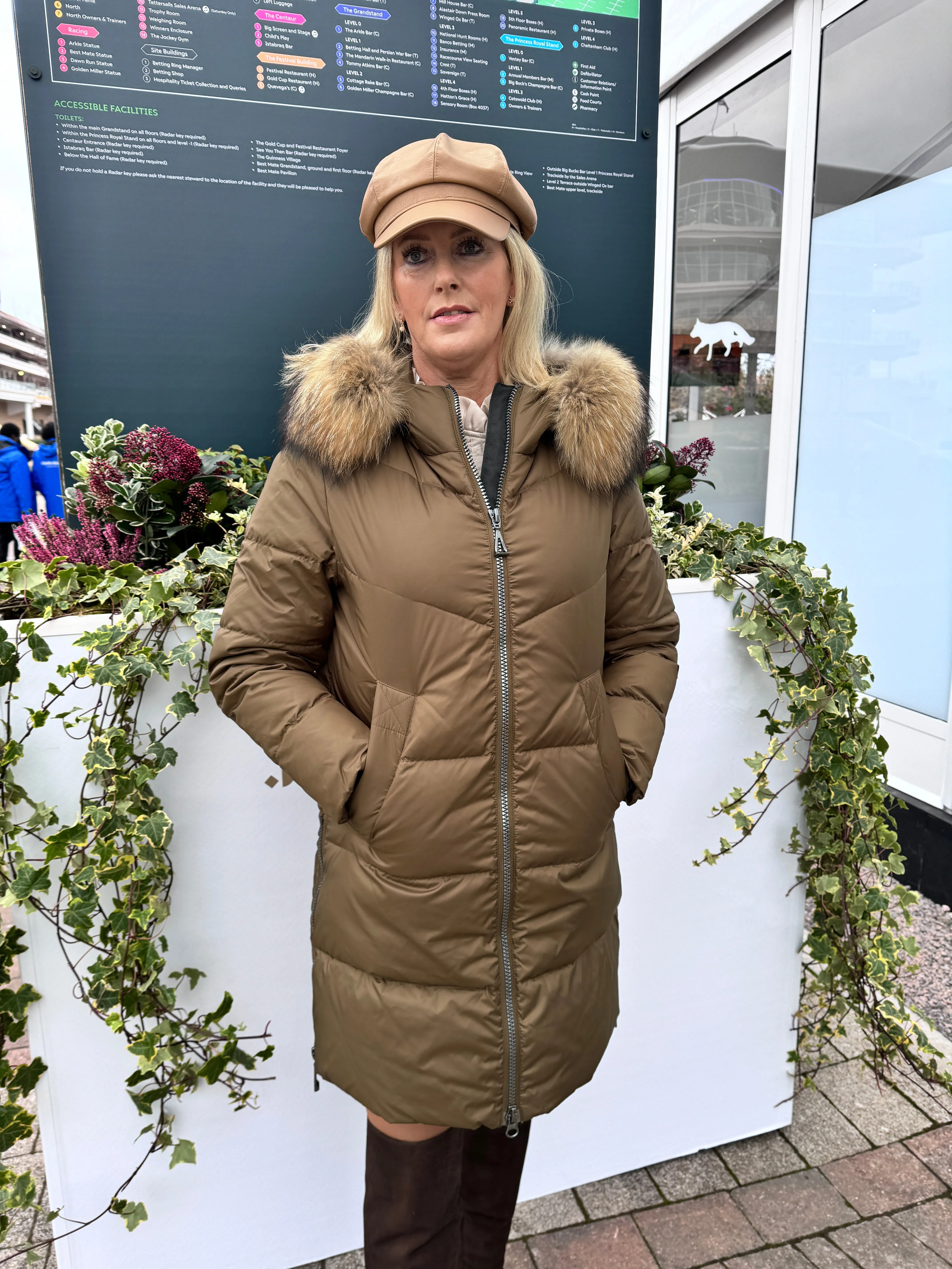 Feather Down Padded Coat