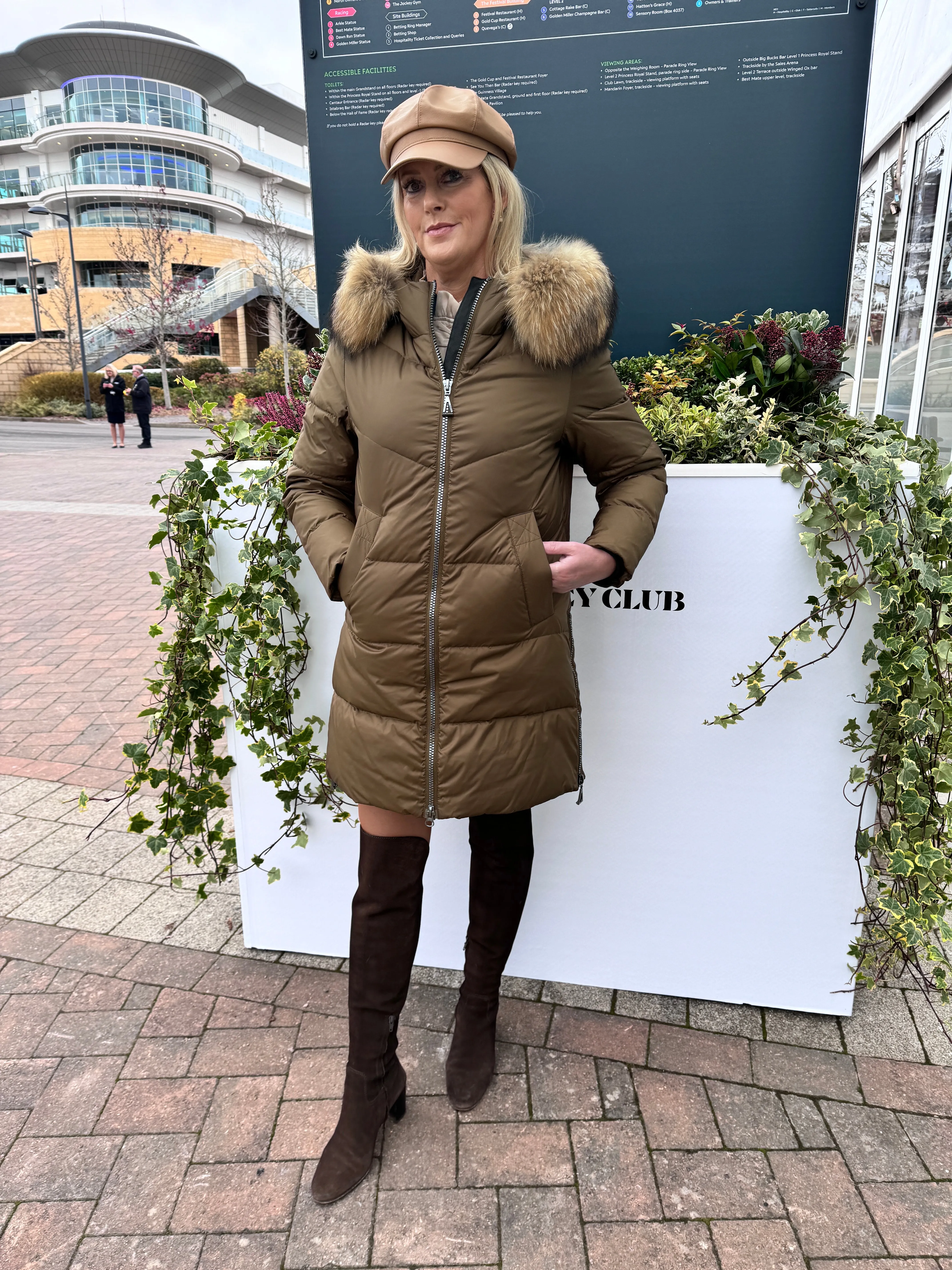 Feather Down Padded Coat