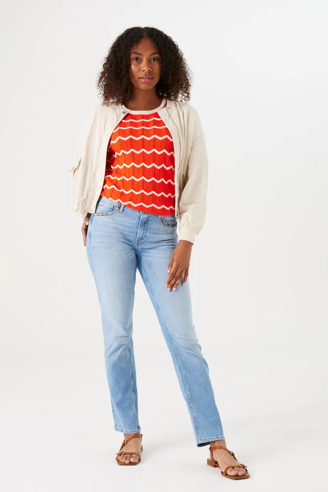 GARCIA - Bomber Jacket - Cream