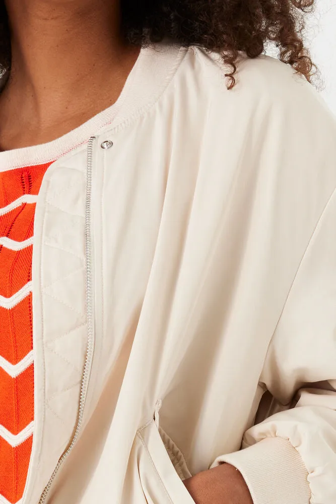 GARCIA - Bomber Jacket - Cream