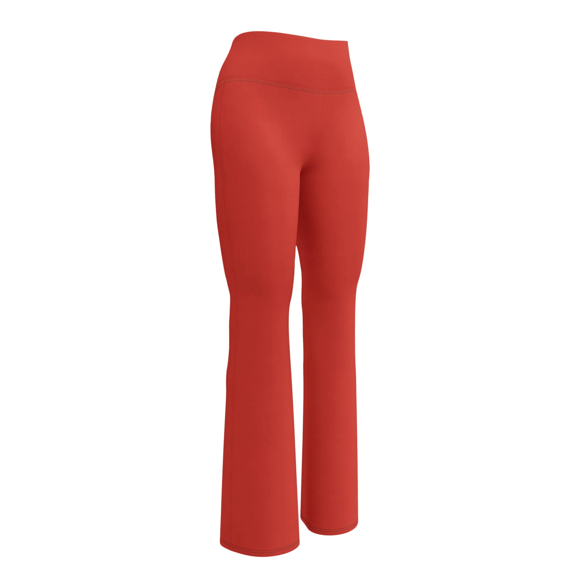 Harley Davidson Red Flare Leggings