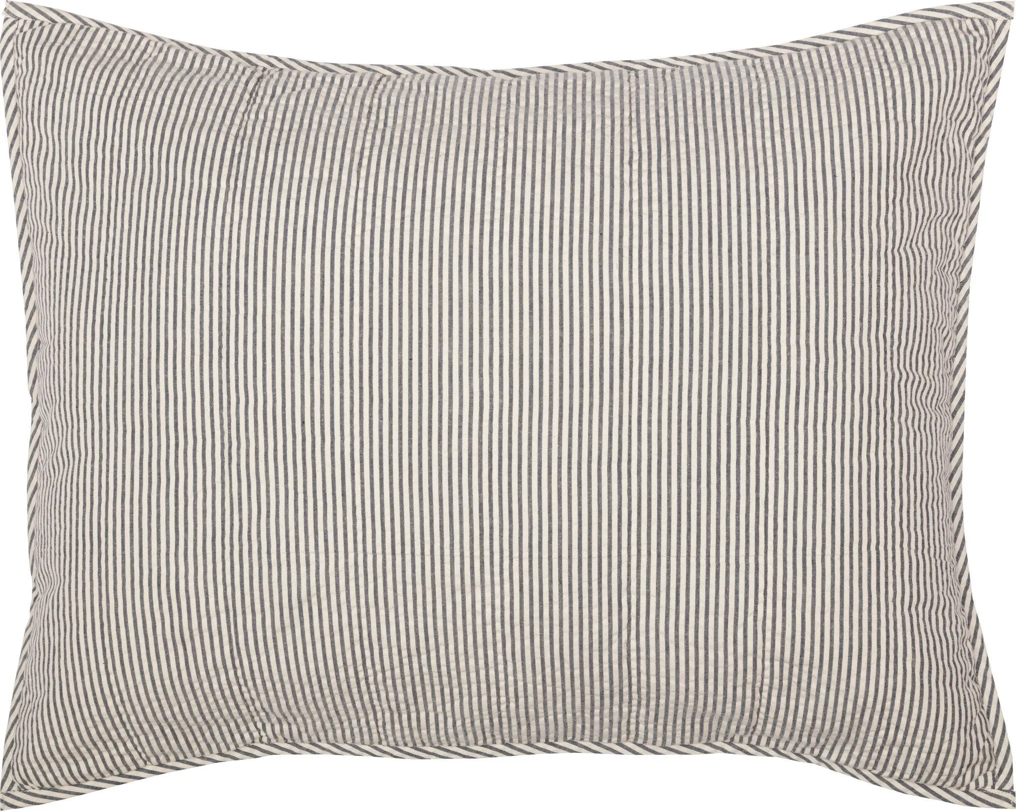 Hatteras Blue Seersucker Standard Sham 21x27"