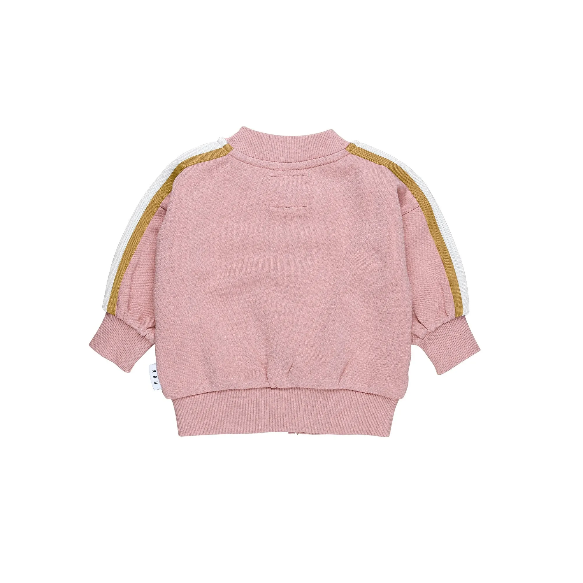 Huxbaby Dusty Rose Retro Track Jacket
