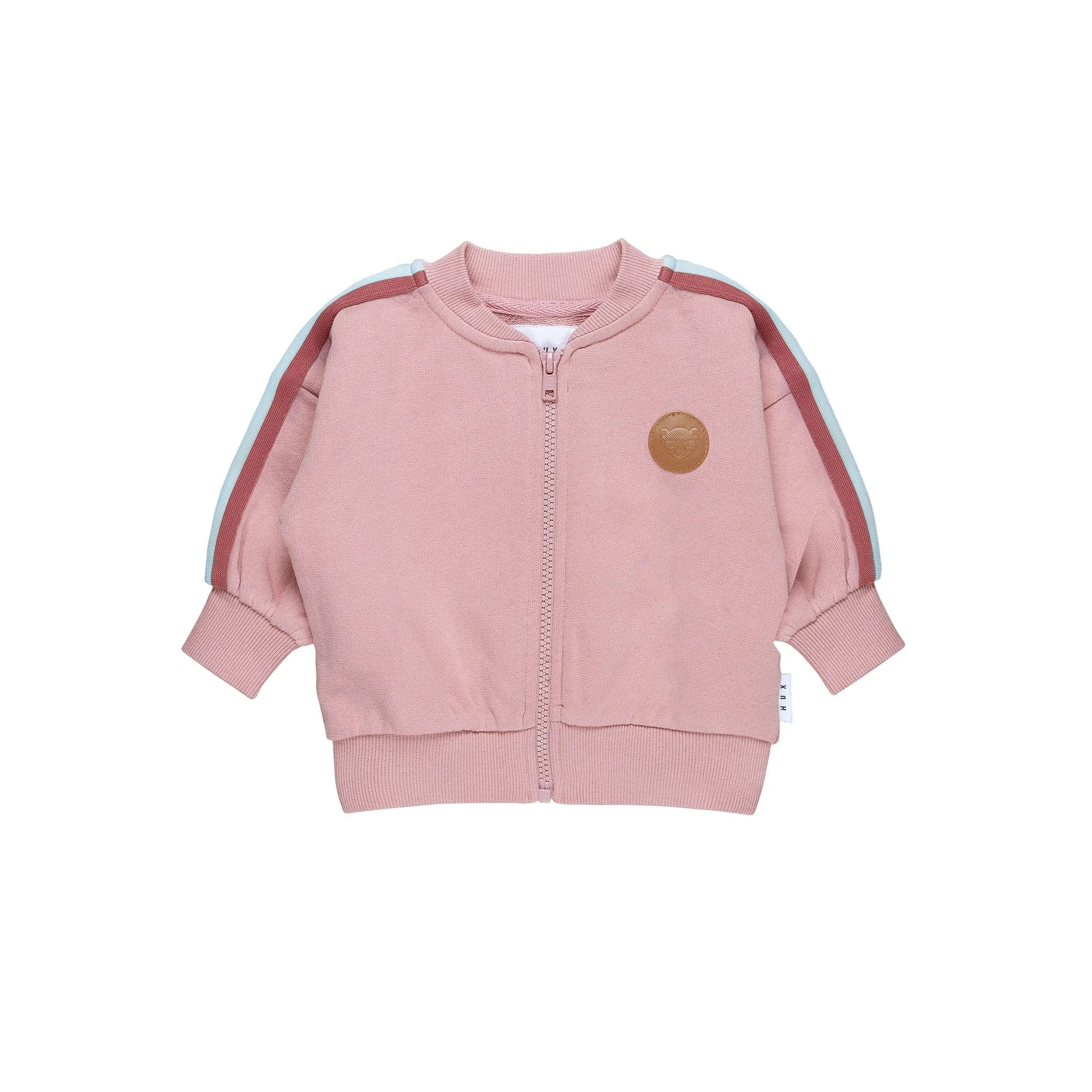 Huxbaby Dusty Rose Retro Track Jacket