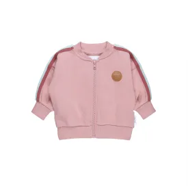 Huxbaby Dusty Rose Retro Track Jacket
