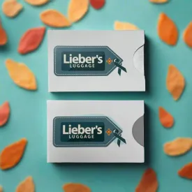 Lieber's RFID Blocking Card Sleeves (2-pack)- $4.95