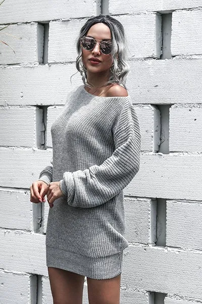 Love Spell Oversize Sweater Dress