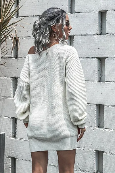 Love Spell Oversize Sweater Dress