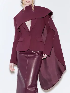 ‘Marinella’ Blazer with Shawl Collar