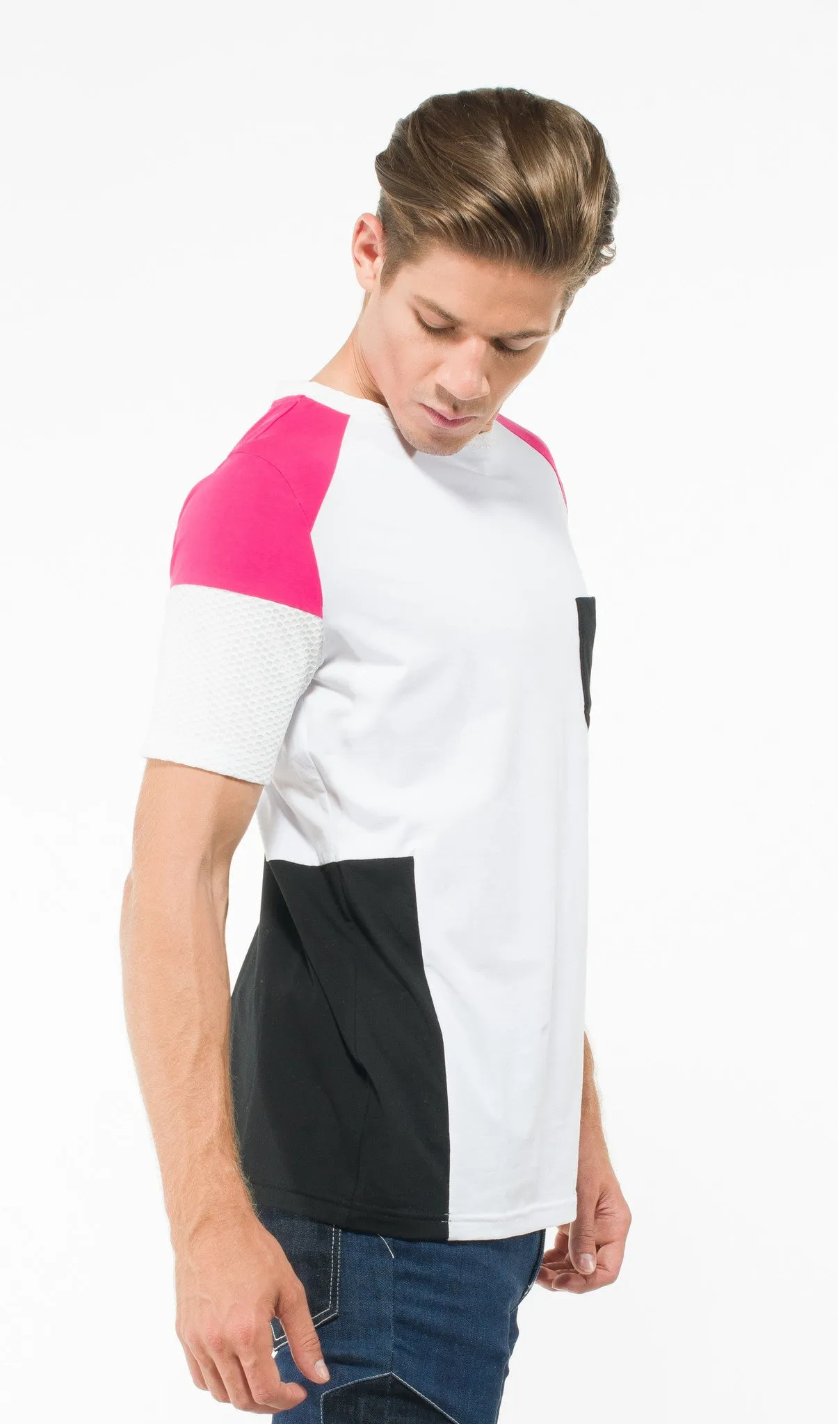 Men's color Blocking T-Shirt