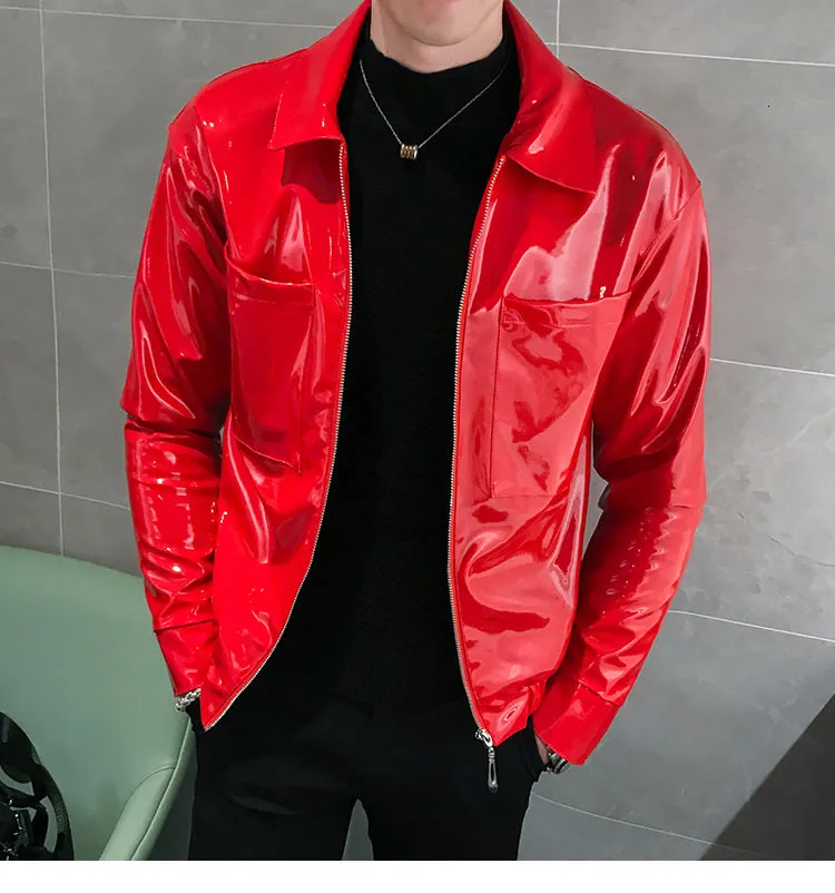 Men's Motorcycle Leather JACKET