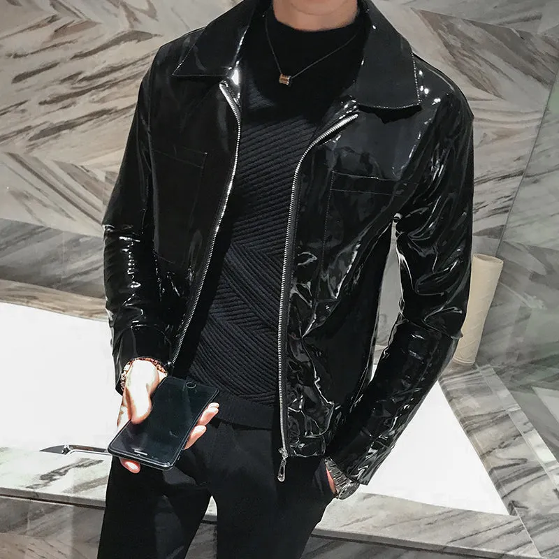 Men's Motorcycle Leather JACKET