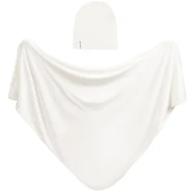 Modal Swaddle & Beanie Set in Gift Box - Ivory