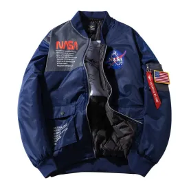 NASA Interstellar Hype Bomber Jacket