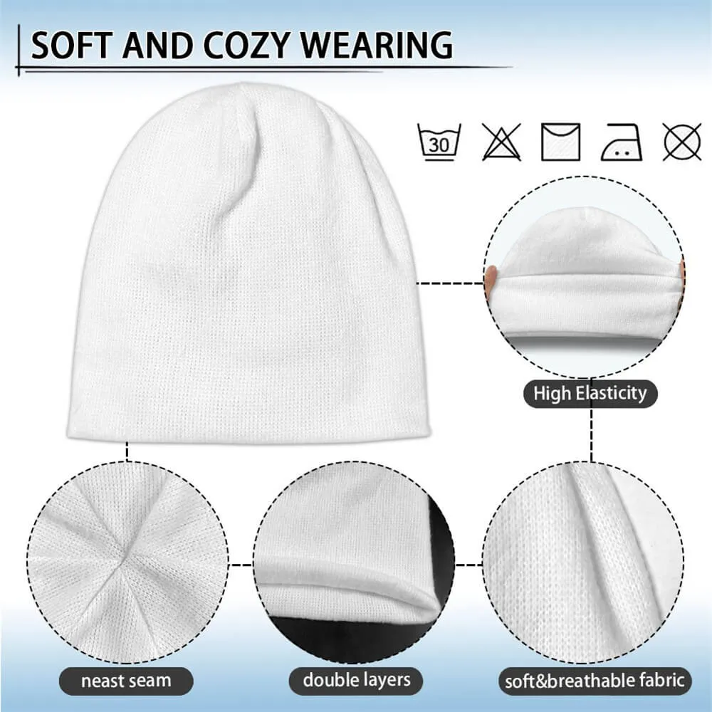 Not Made For Winter Warm Knitted Beanie Hat