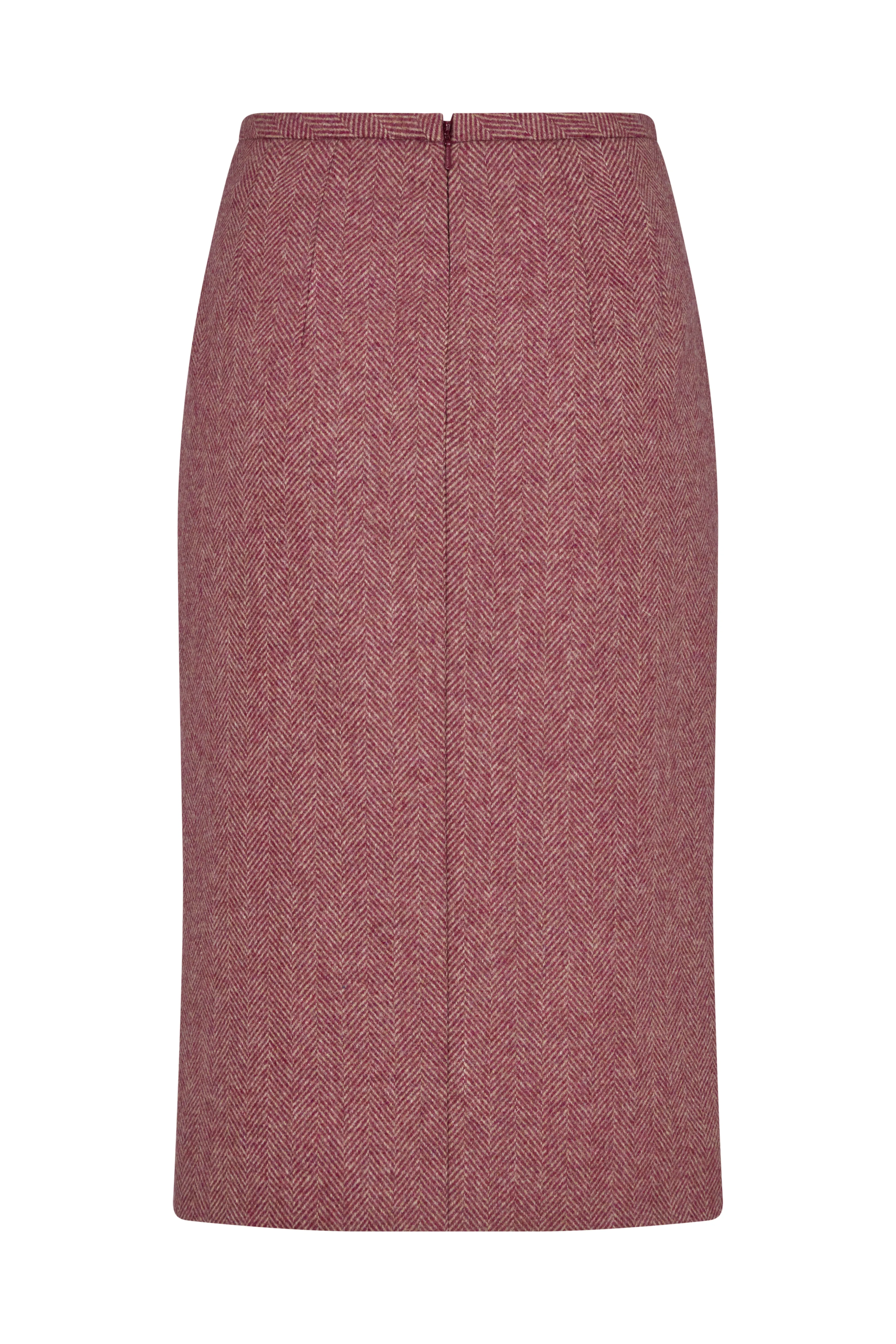 Pencil Skirt in Herringbone