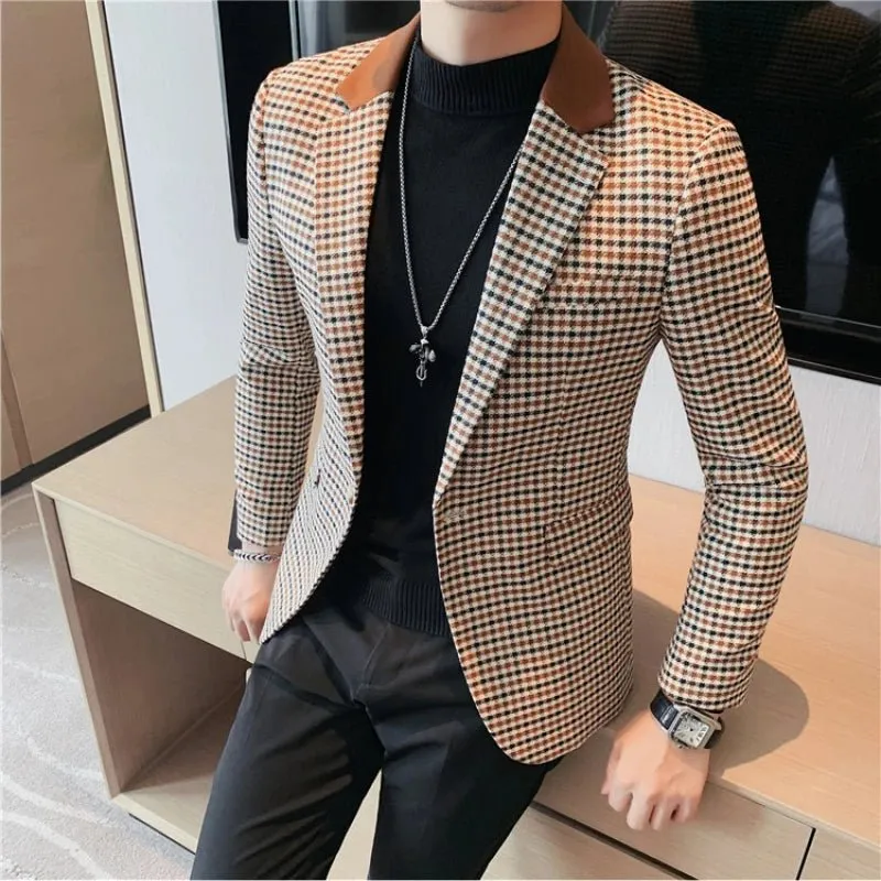 Plover Case Blazer Jacket: Timeless Elegance Meets Modern Versatility