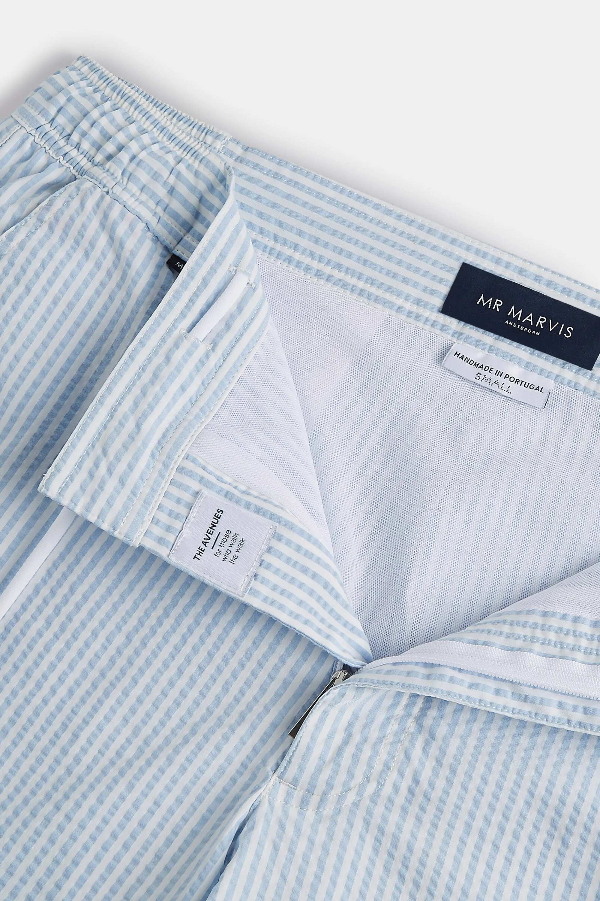 Pontoons * Die Seersucker Badeshorts