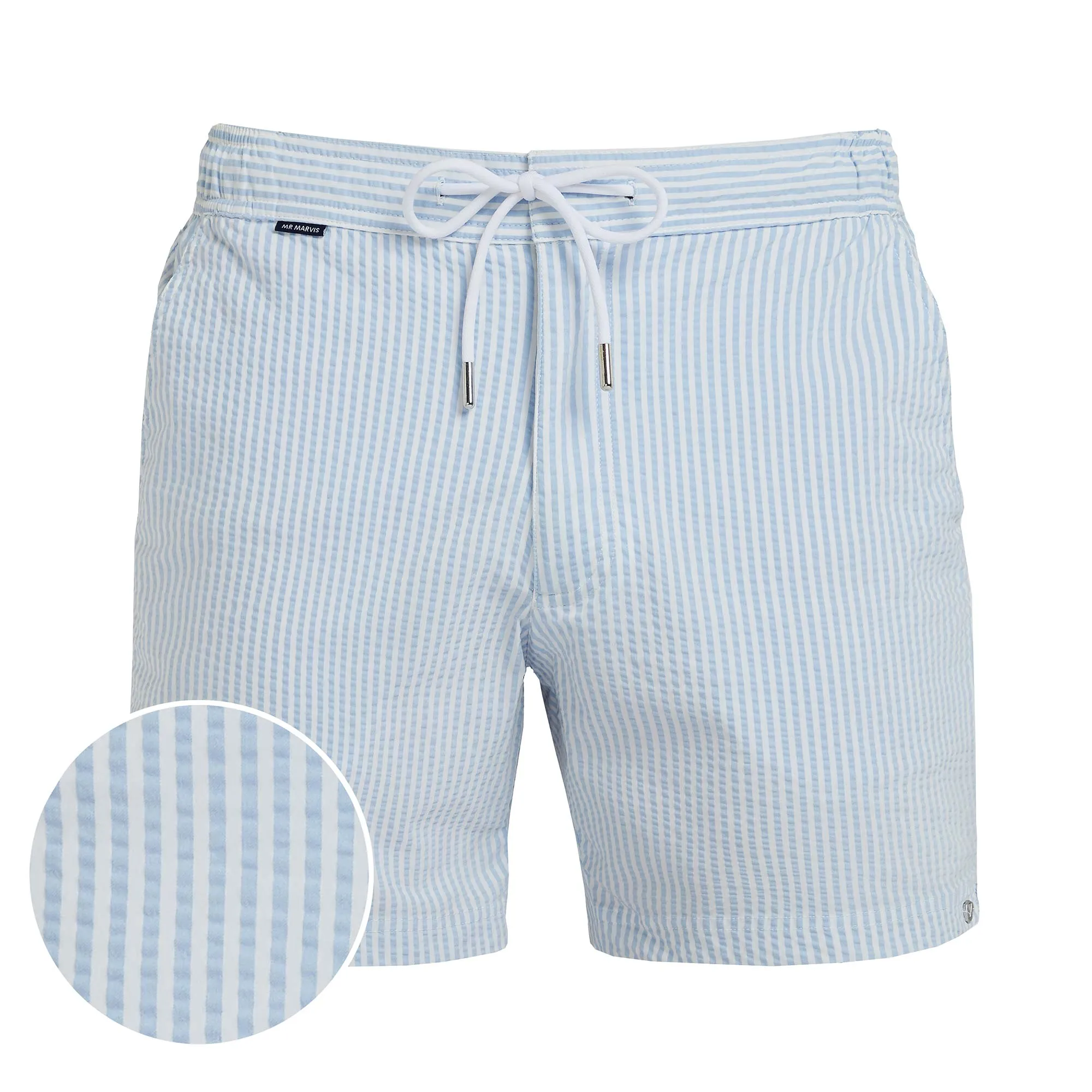 Pontoons * Die Seersucker Badeshorts