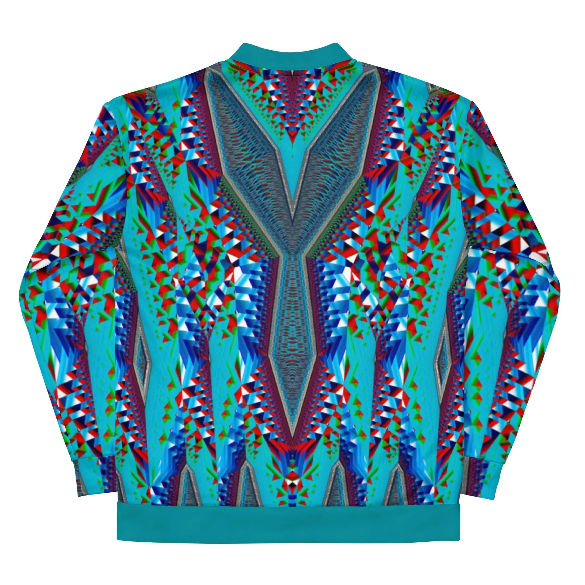 "Tripping Geometry" Collection - Unisex Bomber Jacket