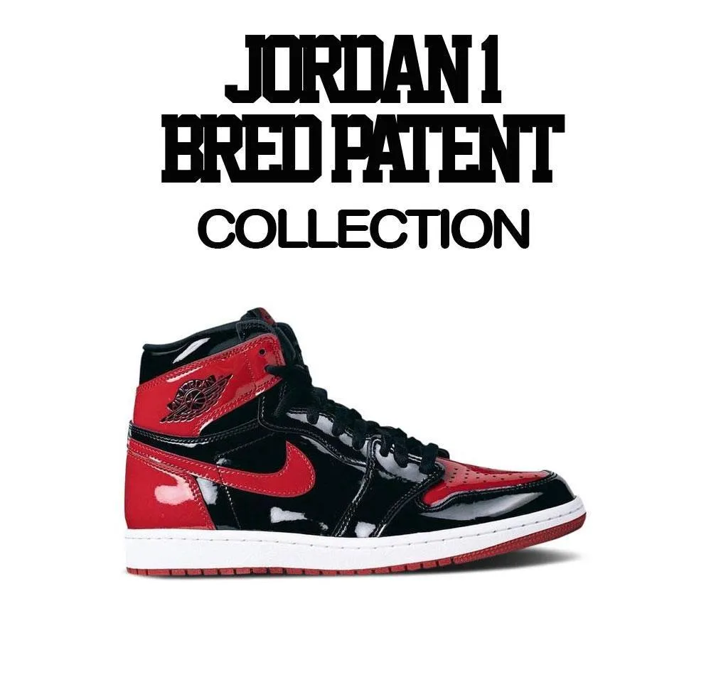 Retro 1 Bred Patent Cheers Bear  Sweater