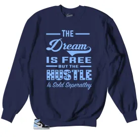 Retro 1 Uni Blue Patent Sold Separately Sweater