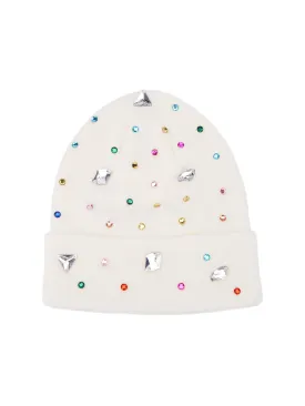 Rhinestone Beanie Hat