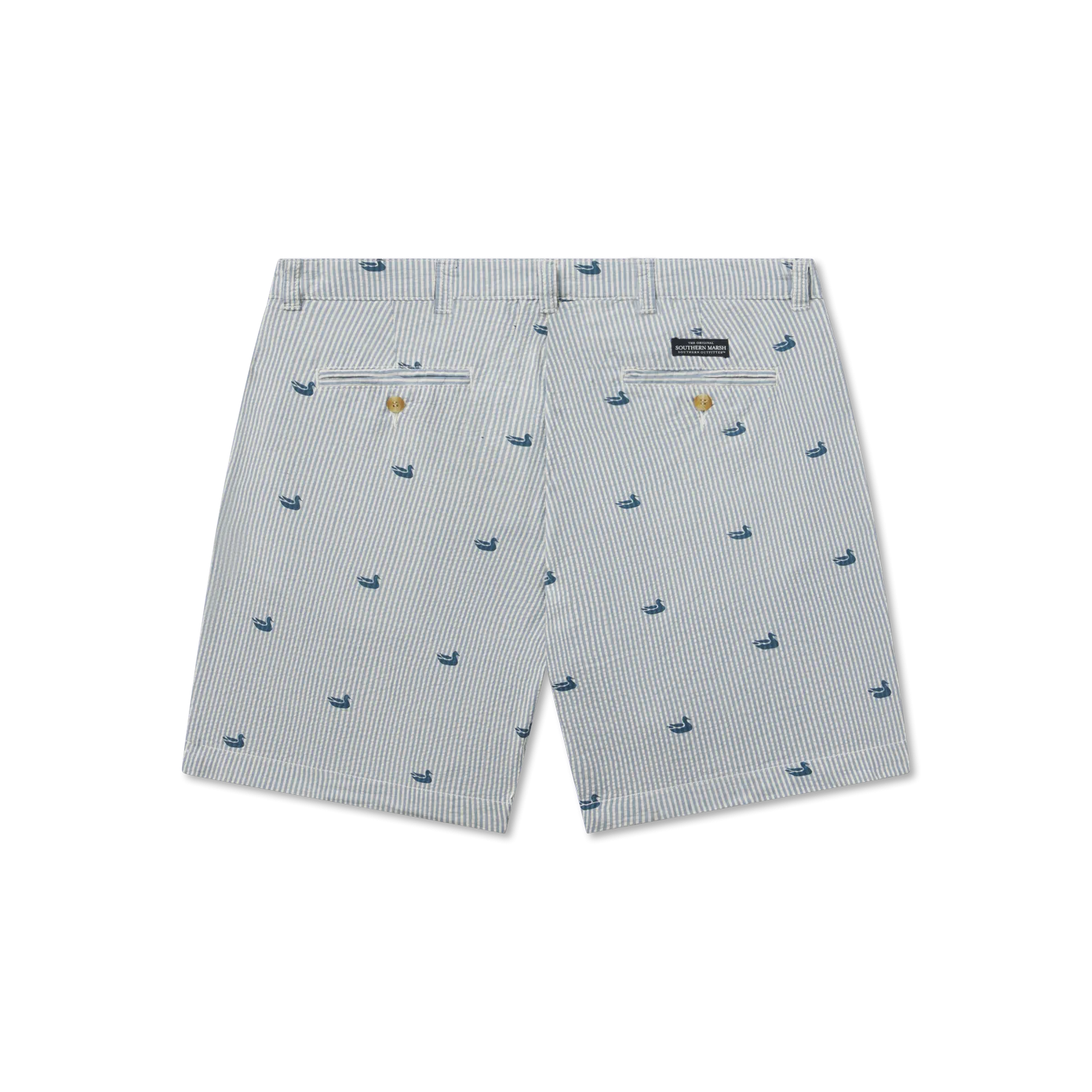 Seersucker Regatta Short - 6in. Flat