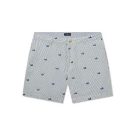 Seersucker Regatta Short - 6in. Flat