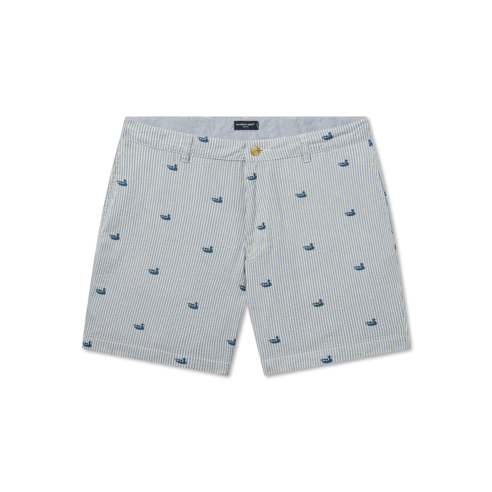 Seersucker Regatta Short - 6in. Flat