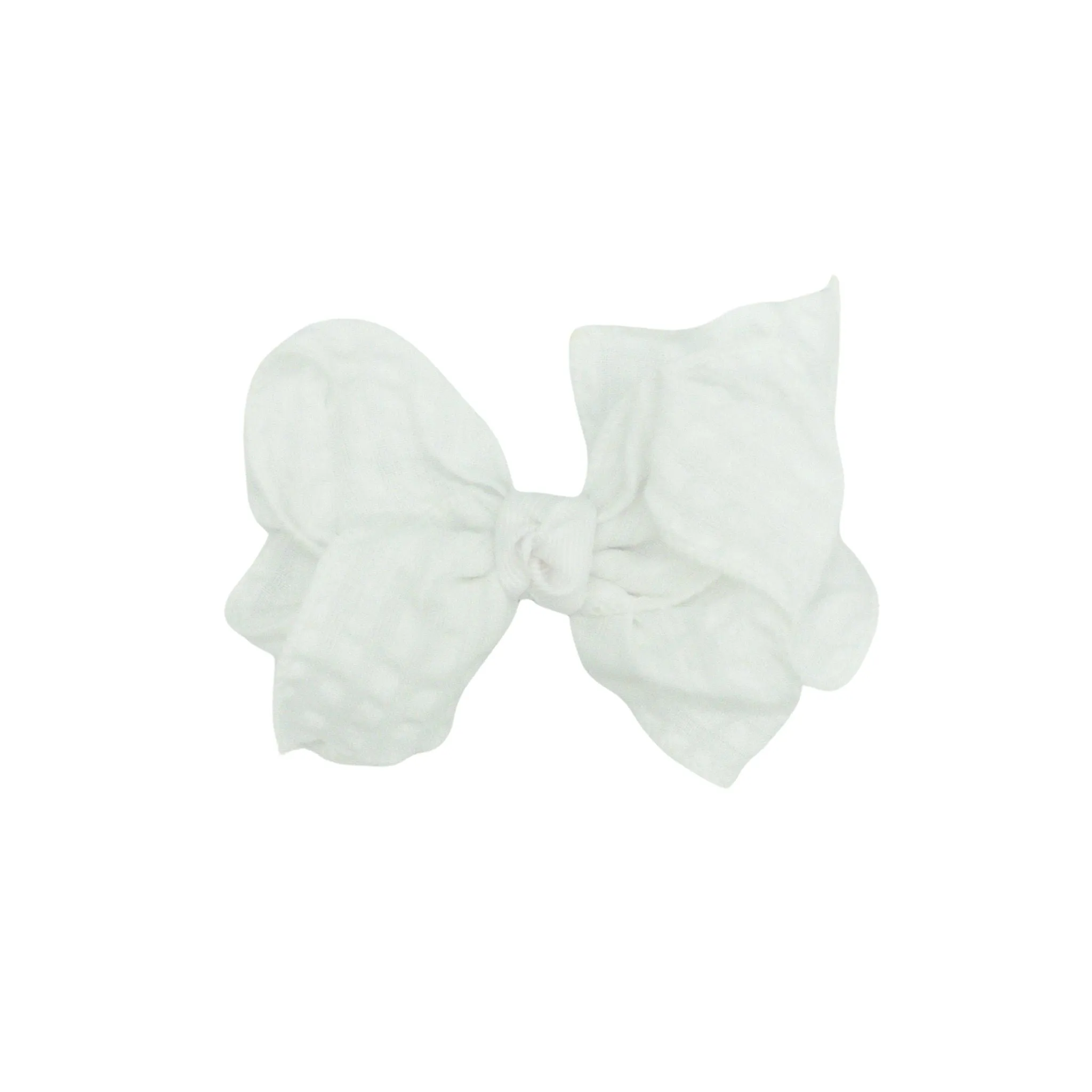 Seersucker Ribbon Hair bow