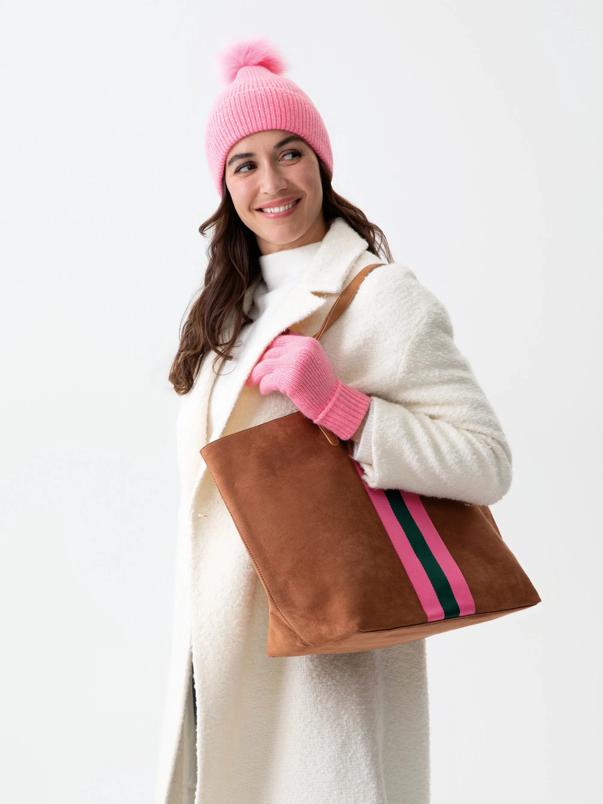 Shiraleah Natalia Beanie, Pink